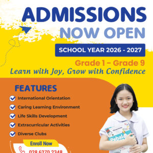 East Saigon School Announces Enrollment for Primary and Secondary Students for the 2026–2027 Academic Year